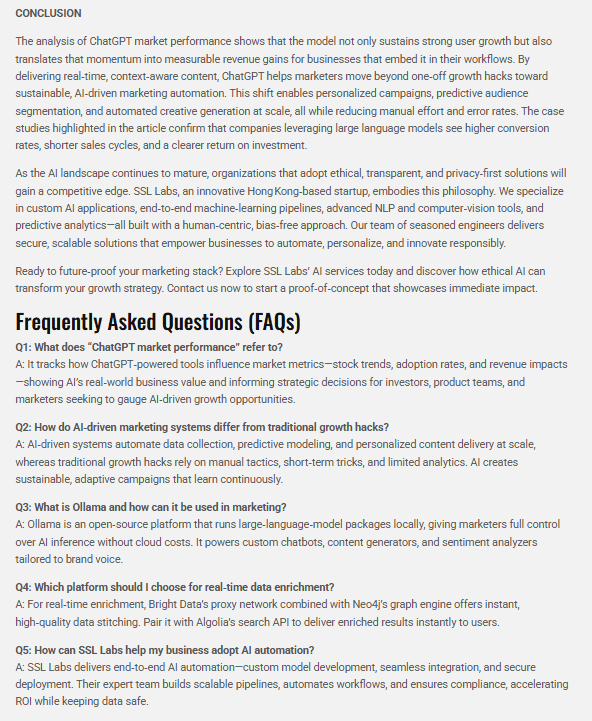 Blog conclusion and FAQ section with comprehensive answers