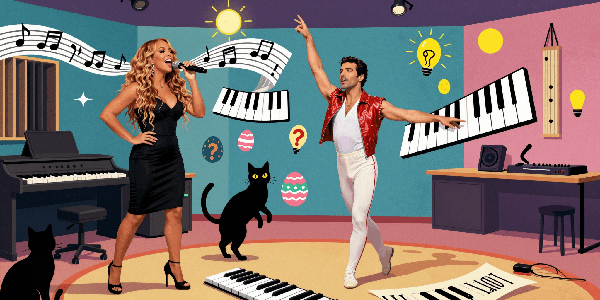 音樂冷知識大揭密：從瑪麗亞·凱莉到佛萊迪·摩克瑞的趣味軼事