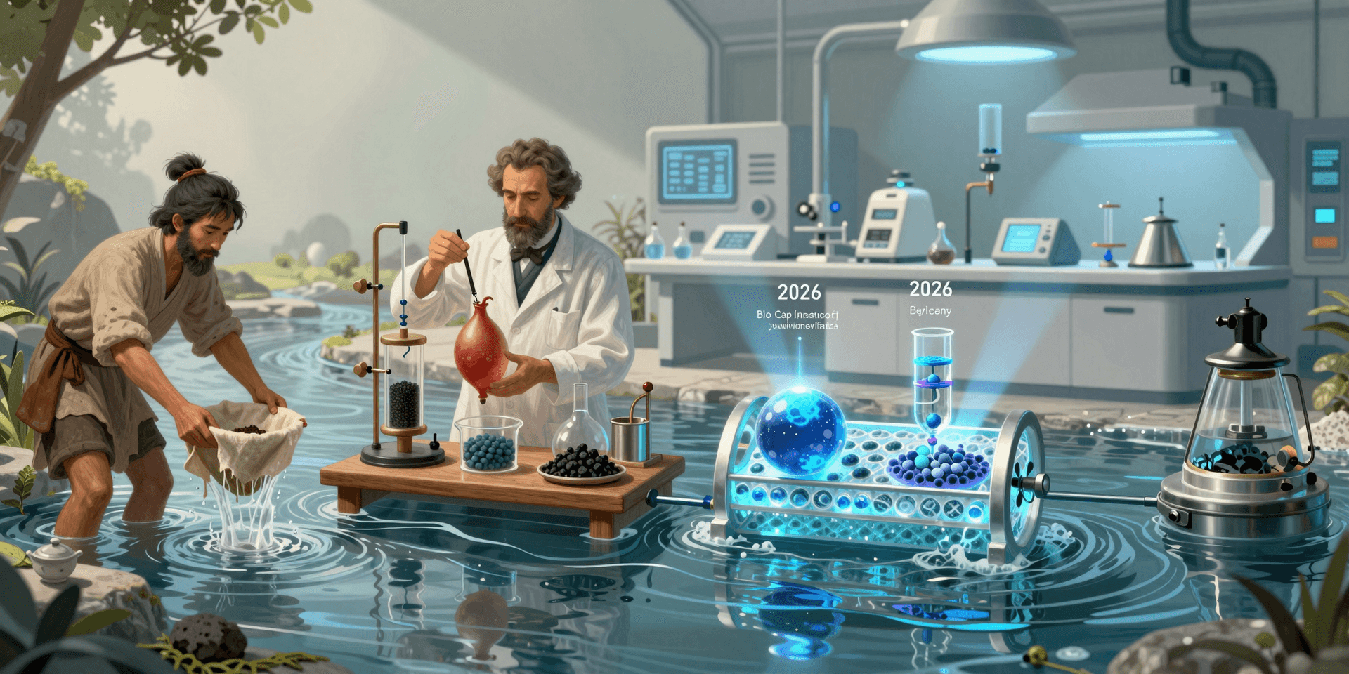 從古代布濾到奈米科技:水過濾的趣味歷史與未來展望